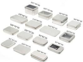 BT1002 Custom Printed Tin Box Packaging Square Metal Chocolate Tin Box Tea Box Gift Box